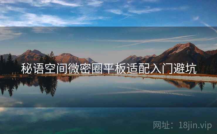秘语空间微密圈平板适配入门避坑