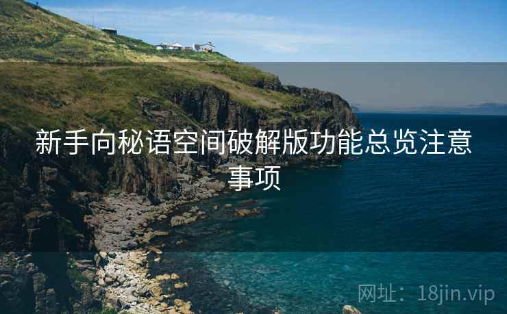 新手向秘语空间破解版功能总览注意事项