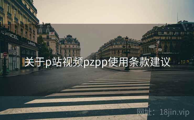 关于p站视频pzpp使用条款建议